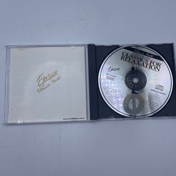 Excelsior Classics For Relaxation Volume One CD - Picture 2 of 6